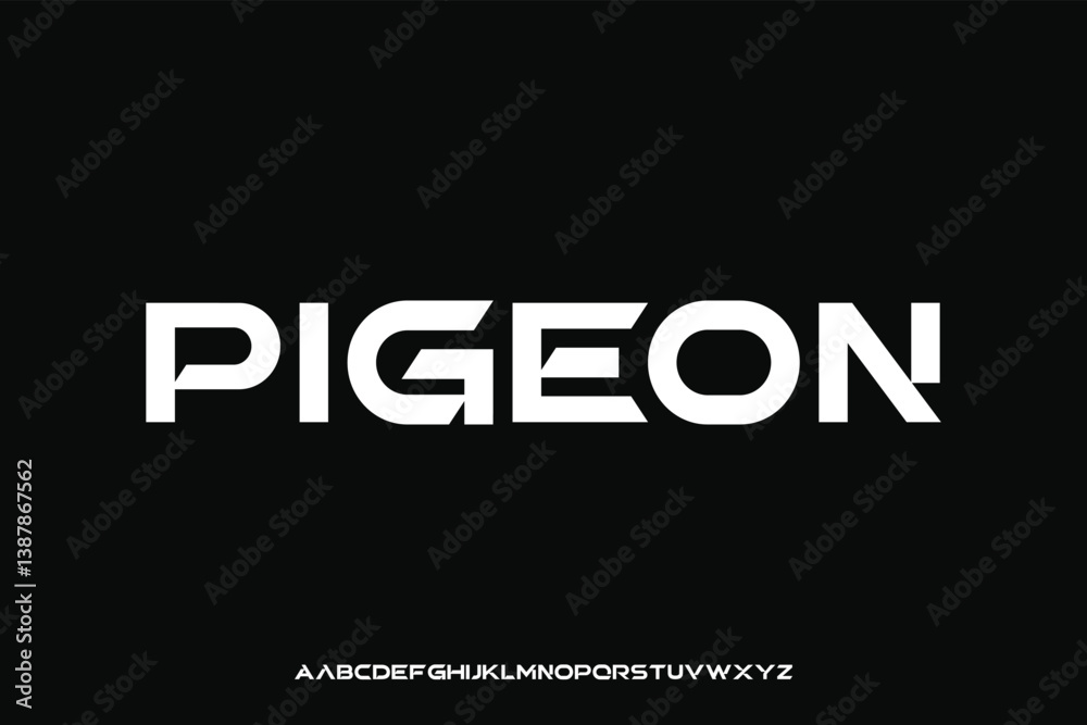 Display alphabet font vector design suitable for headline, poster, logo, magazine and many more Display alphabet font vector design suitable for headline, poster, logo, magazine and many more