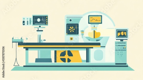 Medical Imaging Equipment in Modern Healthcare Facility