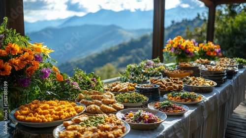 Mountaintop Buffet Feast