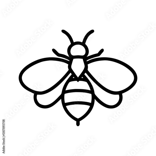 Bee Animal outline Icons