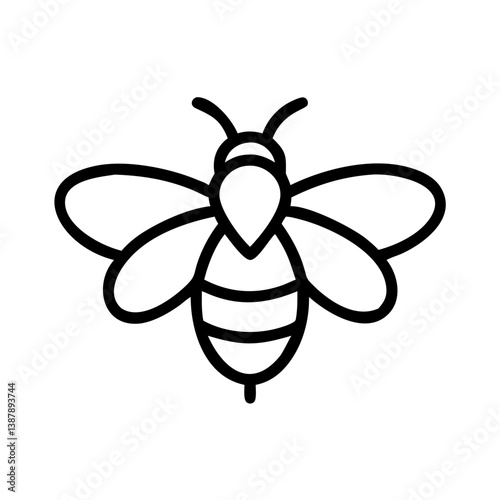 Bee Animal outline Icons