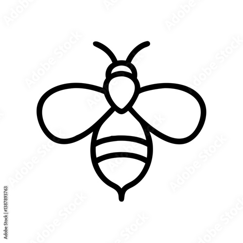 Bee Animal outline Icons