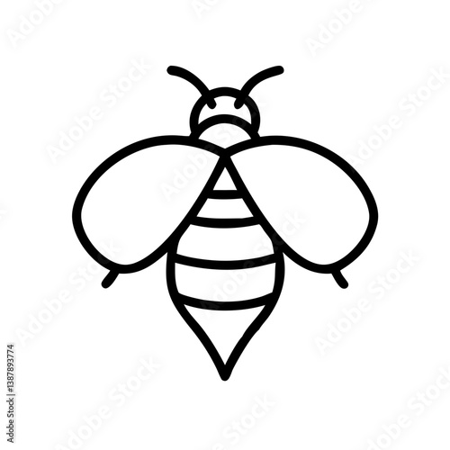 Bee Animal outline Icons