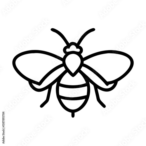 Bee Animal outline Icons