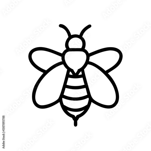 Bee Animal outline Icons