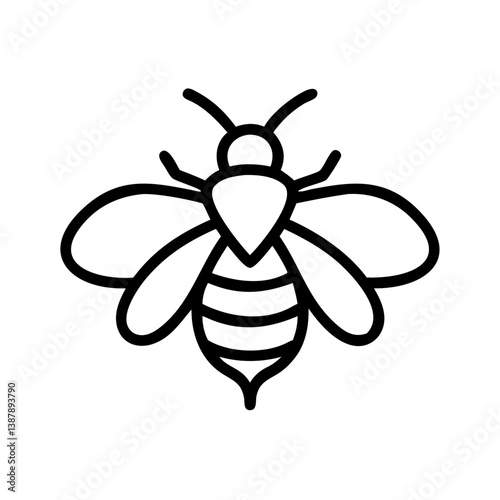 Bee Animal outline Icons