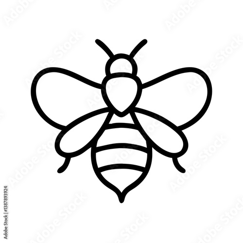 Bee Animal outline Icons
