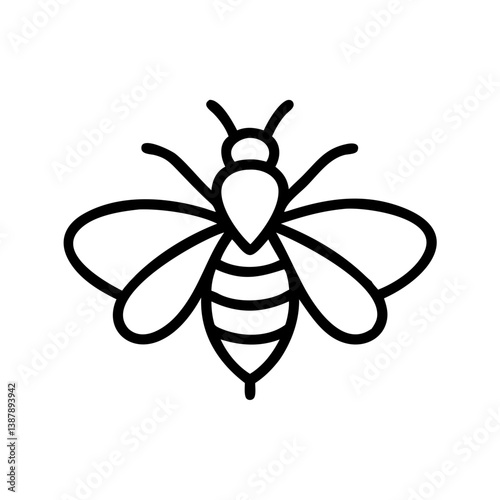 Bee Animal outline Icons