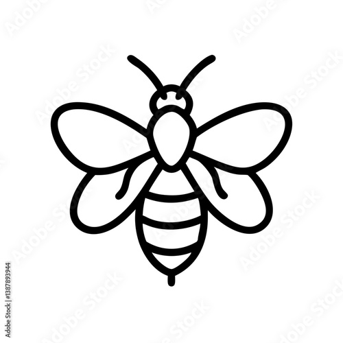 Bee Animal outline Icons