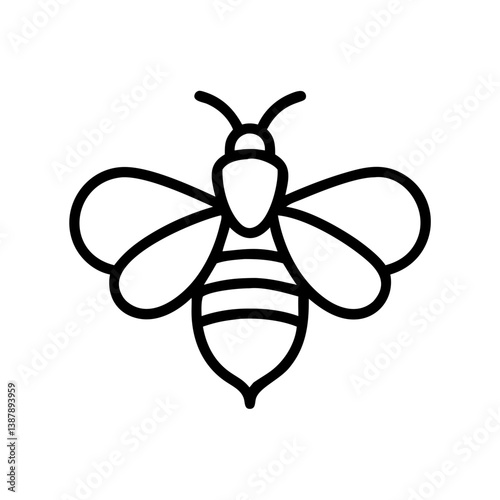 Bee Animal outline Icons