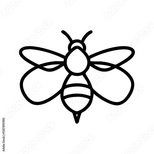 Bee Animal outline Icons