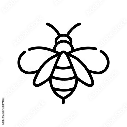 Bee Animal outline Icons