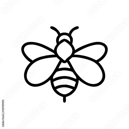 Bee Animal outline Icons