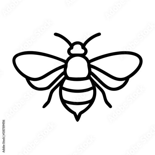 Bee Animal outline Icons
