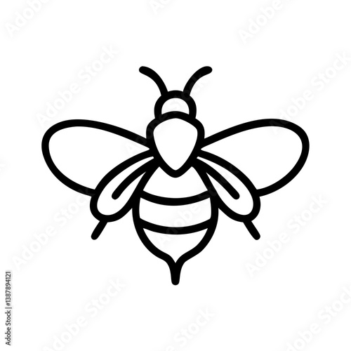 Bee Animal outline Icons