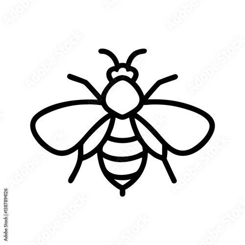Bee Animal outline Icons