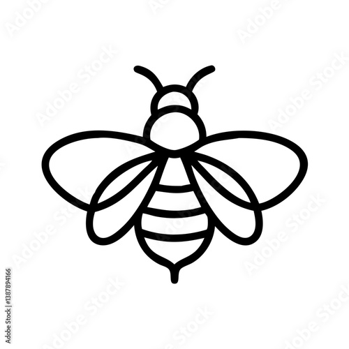 Bee Animal outline Icons