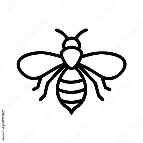Bee Animal outline Icons