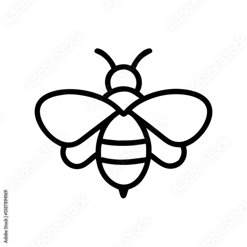 Bee Animal outline Icons