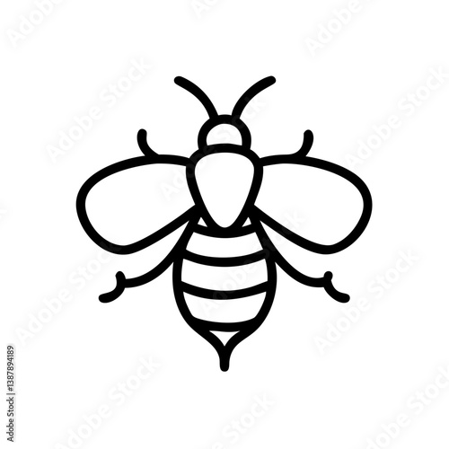Bee Animal outline Icons