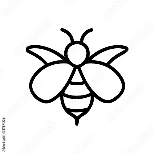 Bee Animal outline Icons