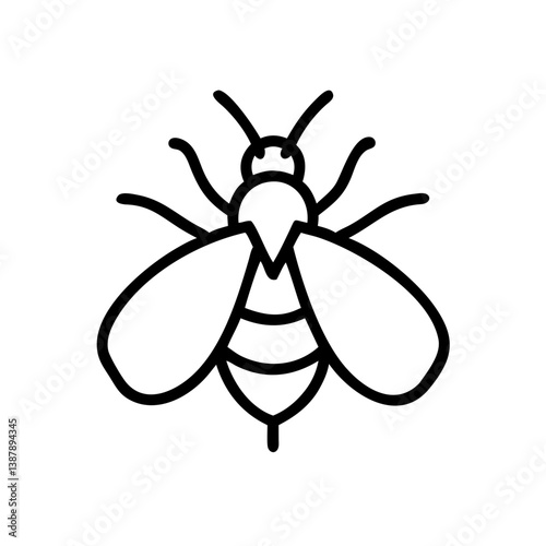 Bee Animal outline Icons