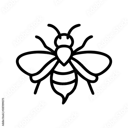 Bee Animal outline Icons