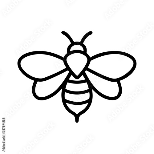 Bee Animal outline Icons
