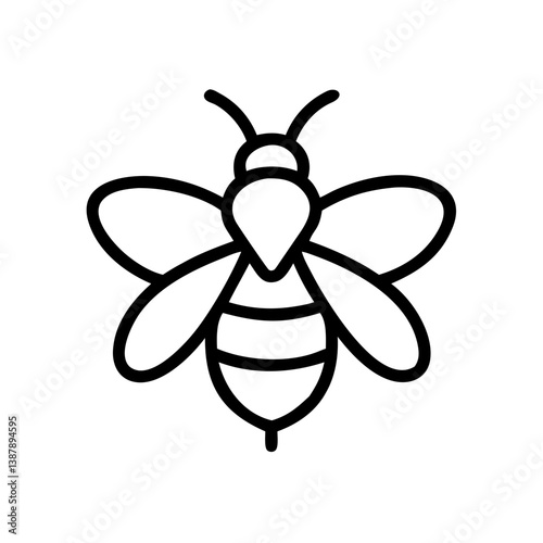 Bee Animal outline Icons