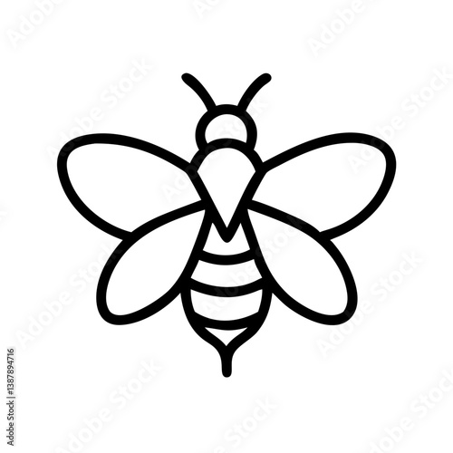Bee Animal outline Icons
