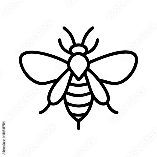 Bee Animal outline Icons