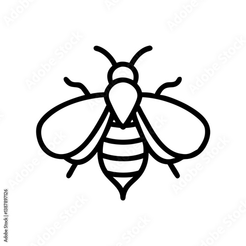 Bee Animal outline Icons