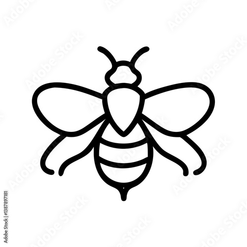 Bee Animal outline Icons