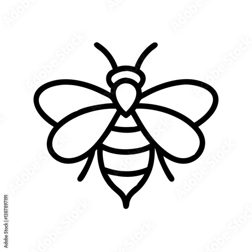 Bee Animal outline Icons