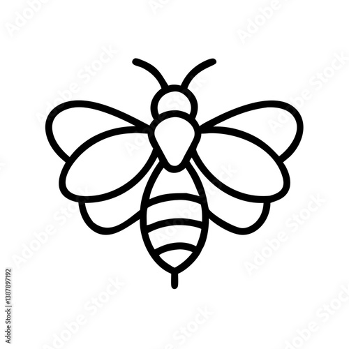 Bee Animal outline Icons