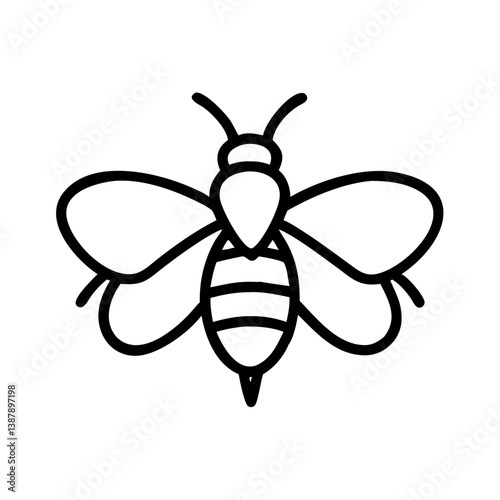 Bee Animal outline Icons