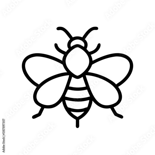 Bee Animal outline Icons