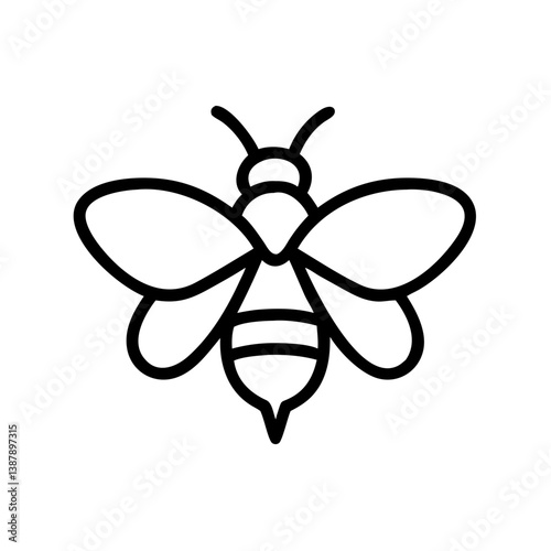 Bee Animal outline Icons