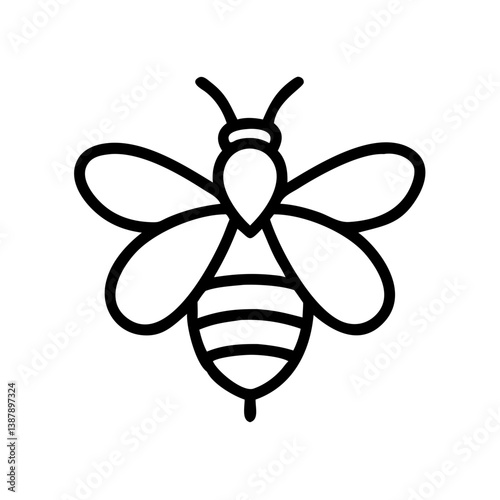 Bee Animal outline Icons