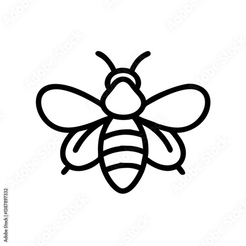 Bee Animal outline Icons