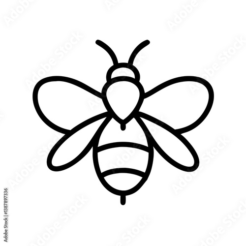 Bee Animal outline Icons