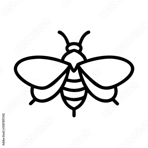 Bee Animal outline Icons
