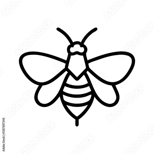 Bee Animal outline Icons