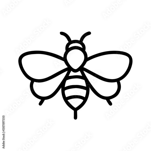 Bee Animal outline Icons