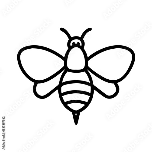 Bee Animal outline Icons