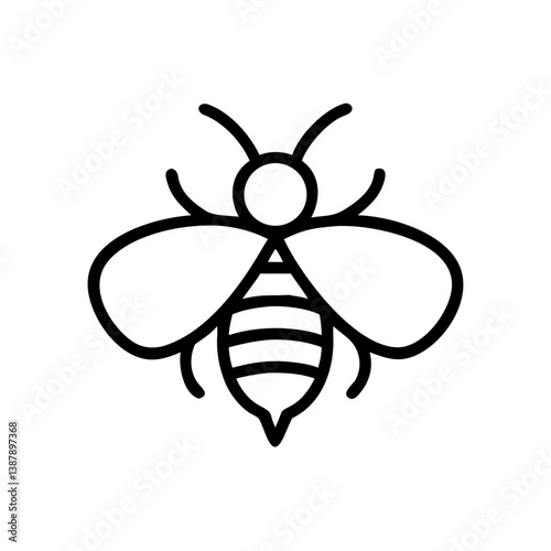 Bee Animal outline Icons