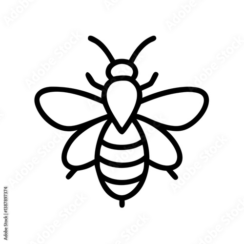 Bee Animal outline Icons