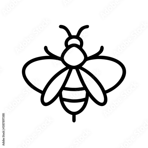 Bee Animal outline Icons