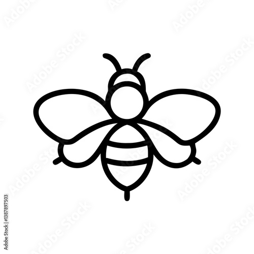 Bee Animal outline Icons