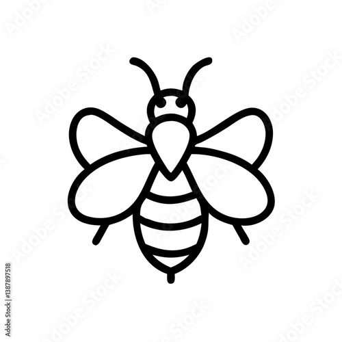 Bee Animal outline Icons